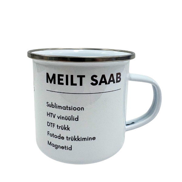 emailkruus 360 ml (metallist) oma disainiga – sublimatsioon emailkruus 360 ml (metallist) oma disainiga – sublimatsioon