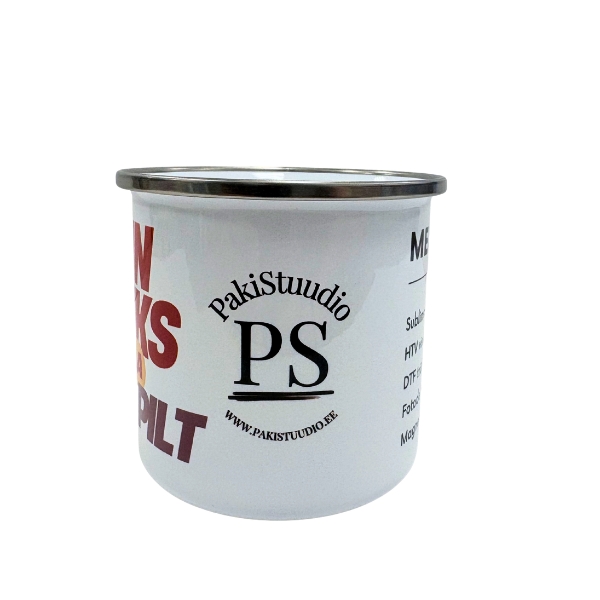emailkruus 360 ml (metallist) oma disainiga – sublimatsioon emailkruus 360 ml (metallist) oma disainiga – sublimatsioon